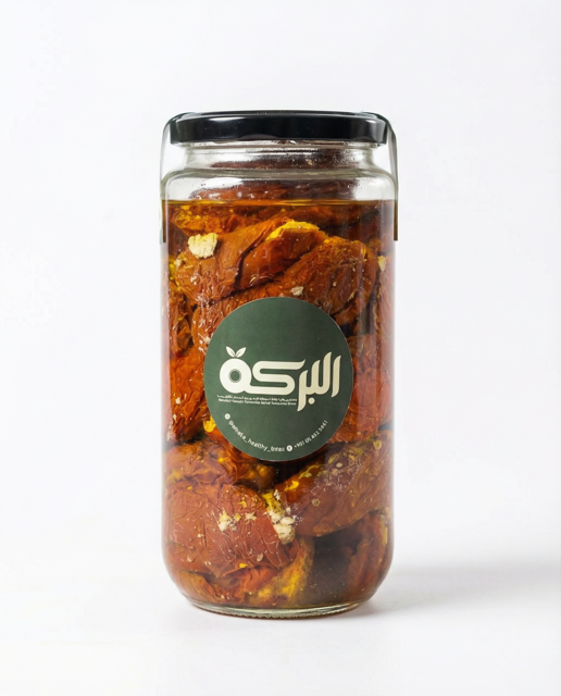 بندورة مجففة بزيت الزيتون